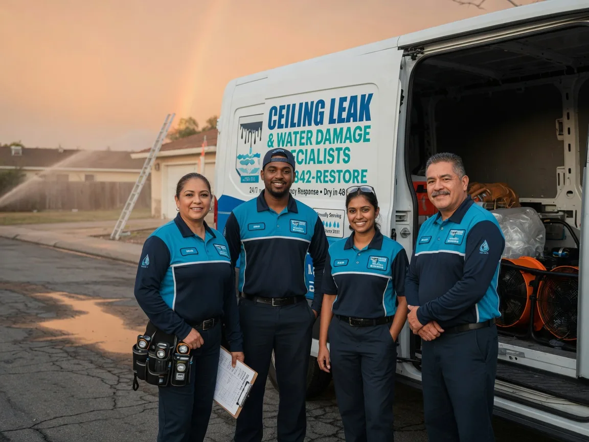 Ceiling Leak Cleanup company in Era, TX